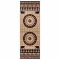 United Weavers Of America Cottage Haven Beige Runner Rug, 2 ft. 7 in. x 7 ft. 4 in. 2055 41626 28C